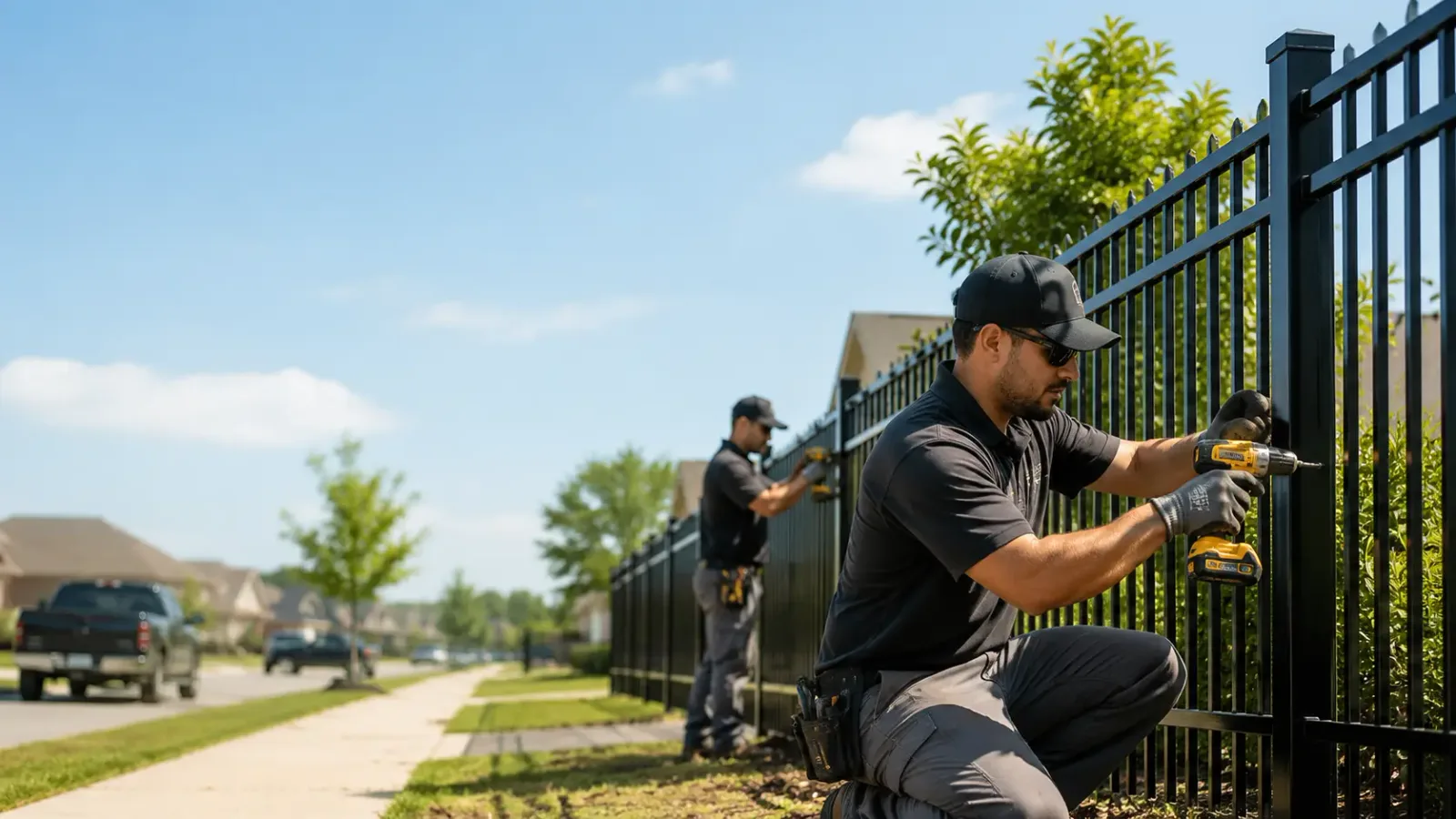 Metal Fence Installation in Villa Ridge, IL